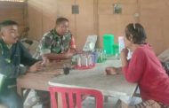 Babinsa Koramil 04 Sikakap Dampingi Tim BPS Lakukan Sensus Pertanian