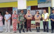 Babinramil 02 Muara Siberut Hadiri Penyerahan Fasilitas Latihan Paskibra di Sibaday