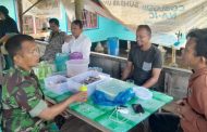 Babinsa 01 Sikabaluan Ajak Buruh Angkut Utamakan Keselamatan Kerja