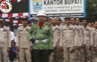 Letda James Sibarani Jadi Komandan Upacara Peringatan HUT ke-78 RI di Mentawai