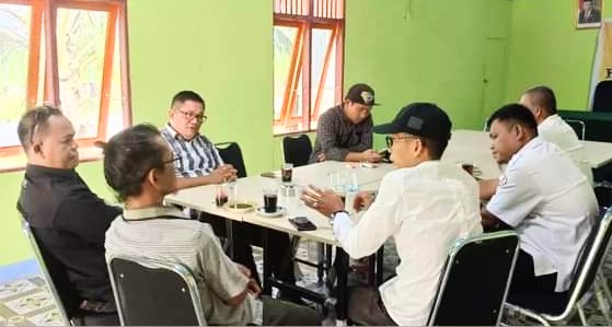 Sharing Soal Pemilu, Ketua DPD Perindo Mentawai Kunjungi Bawaslu