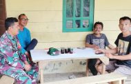 Monitoring Wilayah, Babiranmil 04/Sikakap Sambangi Tokoh Agama di Dusun Manganjo