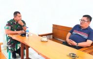 Silahturahmi Dengan Dandim Mentawai, Andre Satoko Harapkan Ada Putra Daerah Jadi Perwira TNI