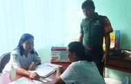 Babinramil 03 Sipora Dampingi Nakes Gelar Pekan Pelayanan KB Serentak