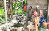Bangun Sumur Bor, Ini Motivasi Babinramil 04/Sikakap Kepada Pemilik Tempat