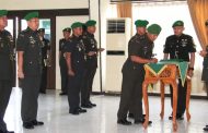 Sertijab Tiga Dandim, Danrem 032/Wbr Ingatkan Untuk Memegang Teguh Netralitas