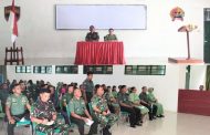 Jam Komandan Perdana, Ini Arahan Dandim 0319/Mentawai Kepada Prajurit