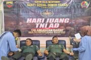 Hari Juang TNI AD ke-78, Kodim 0319/Mentawai Gelar Baksos Donor Darah