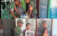Peduli Purnawirawan dan Warakauri, Koramil 02 Muara Siberut Berikan Sembako