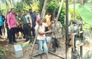 Dandim Bersama PJ Bupati Mentawai Tinjau Pembuatan Sumur Bor