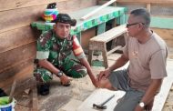 Bangun Ekonomi Kreatif, Babinsa 01 Sikabaluan Edukasi Warga 