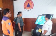Sambangi BPBD Mentawai, Dandim Koordinasi Terkait Kebencanaan