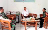 Bangun Kerjasama, Babinsa 03 Sipora Sambangi DKPP Mentawai