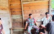 Babinramil 04 Sikakap Ajak Warga Jaga Kebersihan dan Keamanan di Wilayah