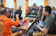 Perkuat Sinergitas, Letkol Inf Restu Petrus Simbolon Kunjungi Kantor SAR Mentawai