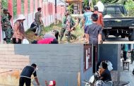 Kodim 0319 Mentawai Galakkan Jumat Bersih Melalui Goro Bersama Warga 