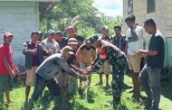 Program TNI Manunggal Air Bersih Bantu Masyarakat di Wilayah Binaan