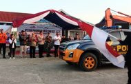 Bupati Mentawai Lepas Tim Gabungan Patroli Pengawasan Masa Tenang Pemilu 2024