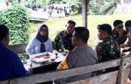 Dandim 0319 Mentawai Bersama Forkopimda Monitoring Lokasi TPS