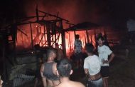 Diduga Arus Pendek, Satu Unit Rumah di Desa Saureinu' Terbakar