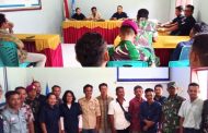 Babinramil 02 Muara Siberut Hadiri Rakor Pendistribusian Logistik Kotak Suara