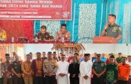Hadiri Doa Bersama Lintas Agama Menuju Pemilu Aman dan Damai, Ini Harapan Dandim 0319 Mentawai