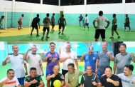 Dandim 0319 Mentawai Bersama PJ Bupati dan Kepala OPD Gelar Olahraga Futsal