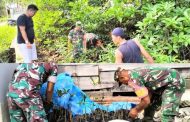 Lestarikan Hutan Bakau, Koramil 02 Muara Siberut Siapkan Bibit Magrove