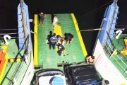 Baling -Baling Terlilit Jaring, KMP Gambolo Tunda Berlayar Menuju Tuapeijat