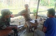 Turun Kepelosok, Babinramil 02 Muara Siberut Motivasi Warga Dusun Rogdoq