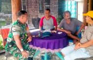 Sharing Soal Usaha, Babinramil 02 Muara Siberut Komsos Dengan Warga