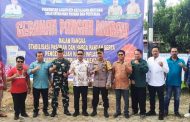 Buka Gerakan Pangan Murah, Sekda Mentawai di Dampingi Dandim 0319 Mentawai