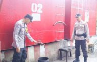 Pastikan Ketersedian BBM, Polsek Sikakap Cek SPBU PT Kasih Sejahtera dan PT Mentawai Sejahtera