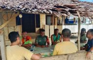 Komsos Dengan Mitra Karib, Babinramil 01 Sikabaluan Bahas Soal Ketahanan Pangan 