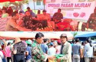Kodim 0319 Mentawai Gelar Bazar Murah di Lapangan Koramil 03 Sipora