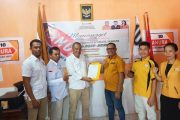 Pilkada 2024 di Mentawai, Maru Sarerejen Daftar ke Partai Hanura 