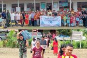 Giving Day Sekolah Minggu GMI Agape, Dandim 0319 Mentawai Berikan Bantuan di Dusun Berkat