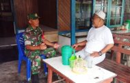 Komsos Babinramil 02 Muara Siberut Sharing Soal Pengalaman Dengan Mitra Karib