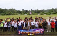 Polres Mentawai Adakan Turnamen Sepak Bola Kapolres Cup 2024