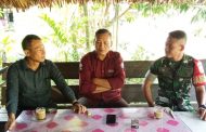 Persiapan HUT RI ke-79, Babinramil 01 Sikabaluan Komsos Dengan Panitia