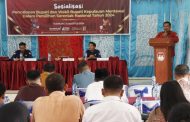 Gelar Sosialisasi, KPU Mentawai Paparkan Proses Syarat Pencalonan Bupati dan Wakil Bupati 