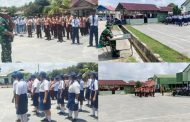 Sambut HUT Ke-79 TNI, Kodim 0319 Mentawai Adakan Lomba PBB Tingkat Pelajar SLTP dan SLTA