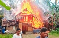 Rumah di Dusun Makoddiai Sibaday Hangus Terbakar, 7 Warga di Ungsikan