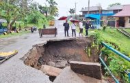 Jembatan Km.8 Sipora Jaya Ambruk, Masyarakat Minta PUPR Sumbar Segera Turun Ke Lokasi