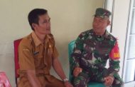 Komsos Bersama Kades Muntei, Babinramil 02 Muara Siberut : Mari Kita Jaga Kondusifitas Wilayah