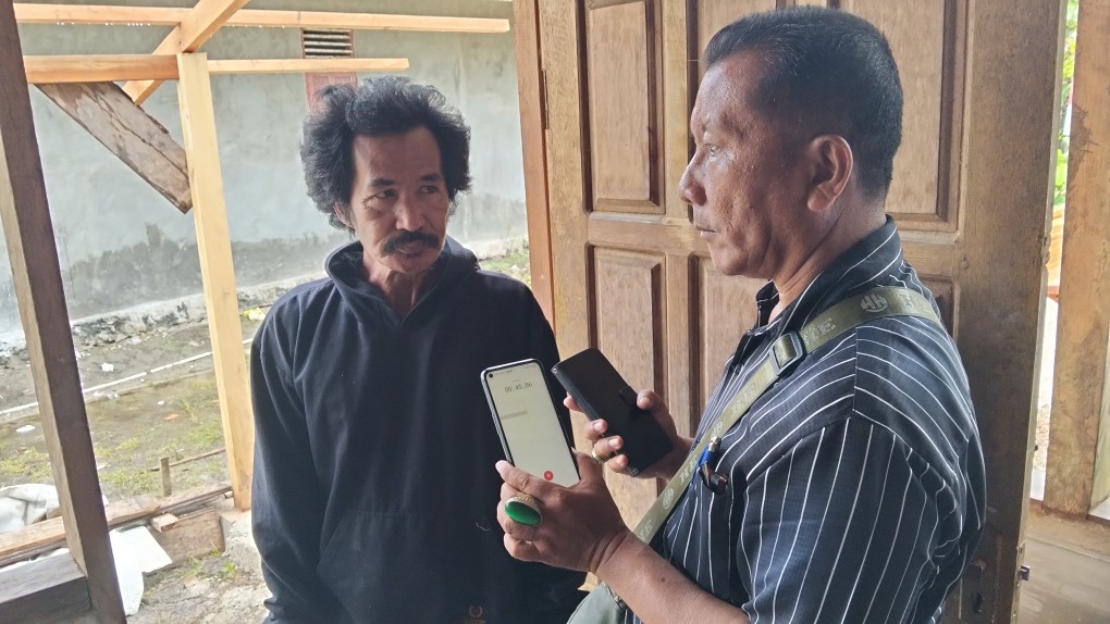 Ungkapan Rasa Syukur PSalmen Tatubeket Terima Bantuan Rehab RTLH Yang Di Kerjakan Satgas TMMD