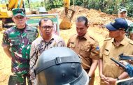 Anggota DPRD Mentawai Manual Simamora Dukung Progres TMMD ke-123, Kodim 0319 Mentawai