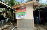 Dari 10 Unit, 1 MCK Mencapai 95 Persen Pengerjaanya di Dusun Bukit Subur