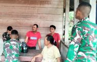 Jalin Keakraban, Satgas TMMD Luangkan Waktu Komsos Dengan Warga Dusun Jati