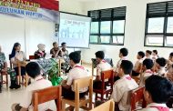 TMMD ke-123, Kodim 0319 Mentawai Sosialisasi Tentang Hukum di SMP Santo Petrus